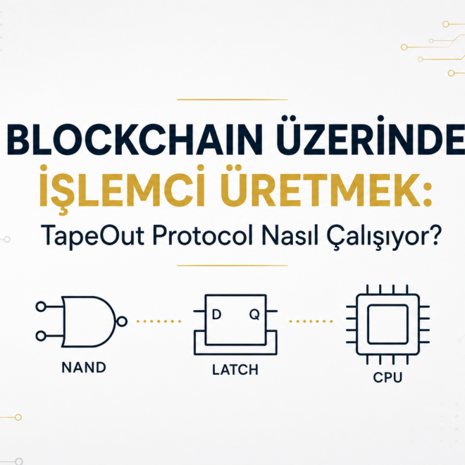 Blockchain Üzerinde İşlemci Üretmek: TapeOut Protocol Nasıl Çalışıyor?